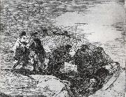 No saben el camino, Francisco Goya